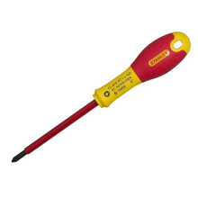 Stanley Fatmax 0-65-418 Insulated VDE Screwdriver Pozi PZ1 x 100mm