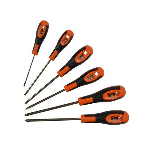 Bahco Bahco 605-6 600 Series Screwdriver Set 6 Piece SL/PH/PZ