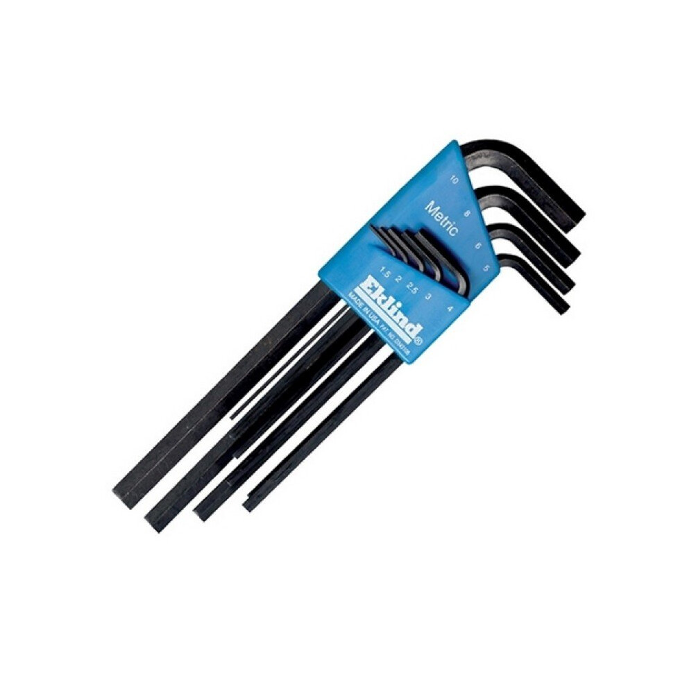 Eklind Rek10609 Hex Key Set In Compact Holder 1.5 - 10Mm Metric 037516106094