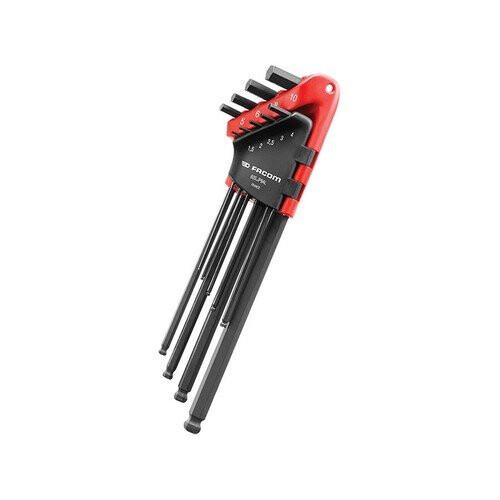 Facom Facom 83S.JP9AL Hex Key Wallet Set of 9