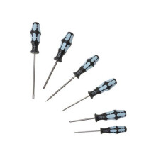 Wera 032060 Kraftform Plus Stainless Steel Screwdrivers Set of 6 PH/SL