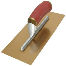Marshalltown M4681DFDL Duraflex Gold Stainless Steel 13" x 5" Durasoft Handle