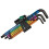 Wera Wera 073593 950spkl/9 sm juego de llave de llave hexagonal multicolor 1