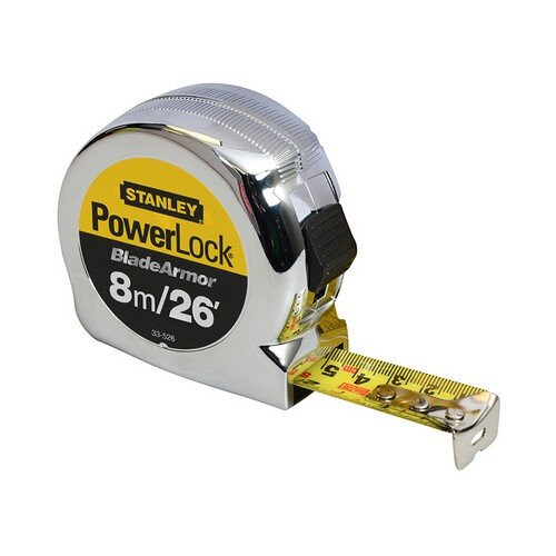 STANLEY Stanley 0-33-526 PowerLock Maßband 8 Meter metrisch/imperial