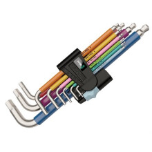 Wera 05022669001 Sada z strckov ch kl cov 3950 Spkl9 SM metrick z nehrdzavej cej ocele MULTI