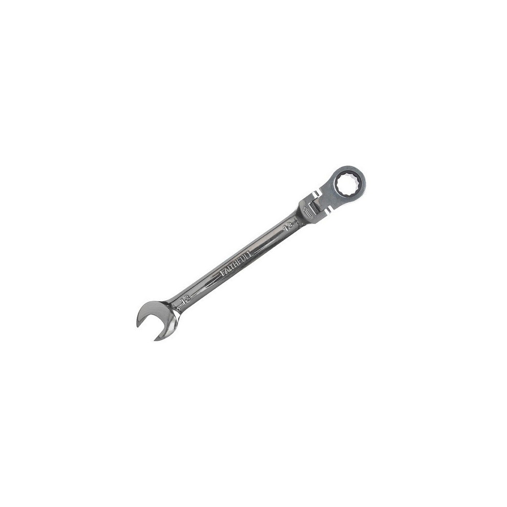 Faithfull Faisparat13 Ratchet Combination Spanner Flex Head Cv 13Mm