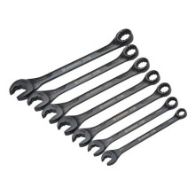 Crescent CRECX6RWM7 X6 Metric Open End Ratcheting Wrench Set 7 Piece