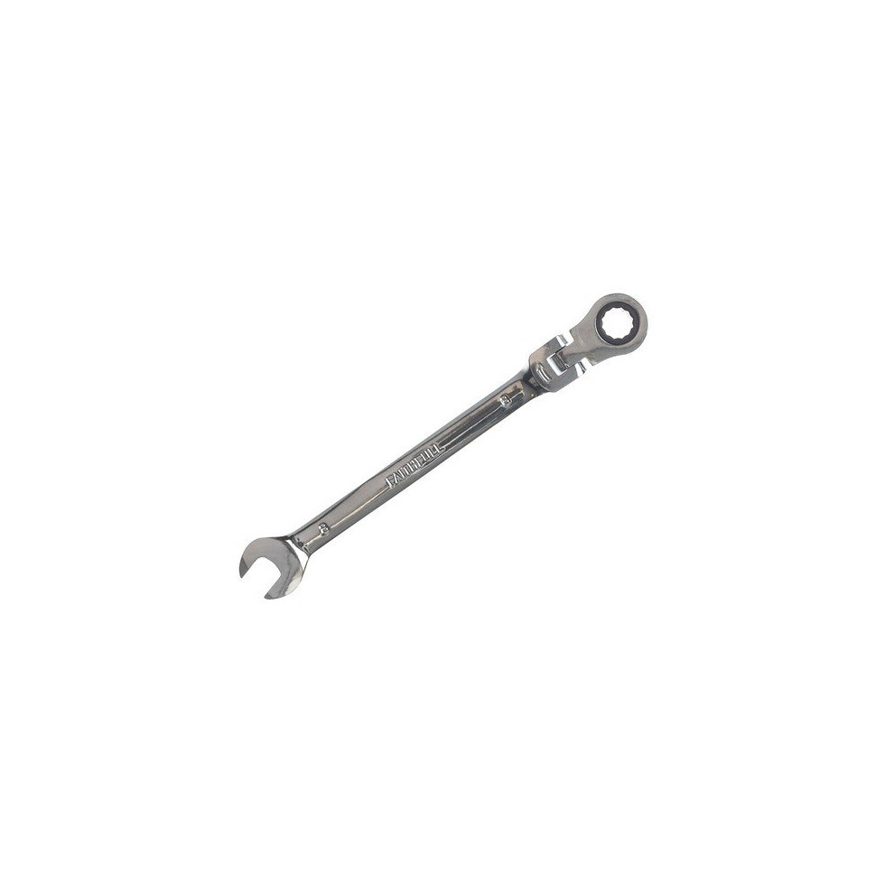 Faithfull FAISPARAT9 Ratchet Combination Spanner Flex Head CV 9mm