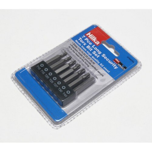 Hilka Hilka 37500700 Long Security TX Star Set 7 Piece