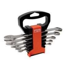 Bahco 111M/SH5 Chrome Polished Combination Spanner Set of 5 Metric 8-19mm