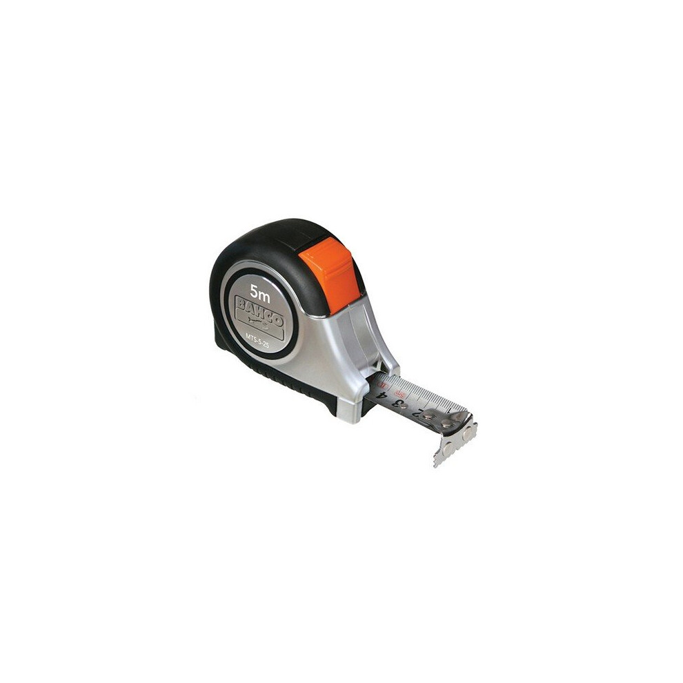 Bahco MTS-5-25-E Auto Tape Reversible Magnetic Tip 5m/16ft (Width 25mm)