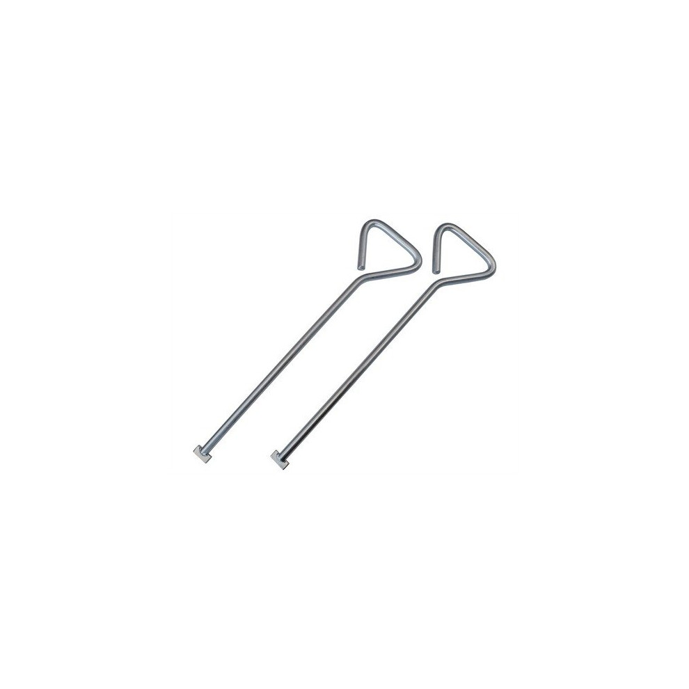 Faithfull FAIMHK520 Manhole Keys (Pair) 520mm
