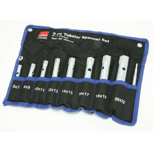 Hilka Hilka 17900802 Box Spanner Set Metric 8 Piece
