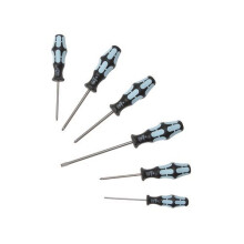 Wera 032063 Kraftform Plus Stainless Steel Screwdriver Set of 6 SL/PH/PZ