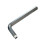 Faithfull Faithfull FAISPRAD Radiator Spanner L Shape 10mm Square 1