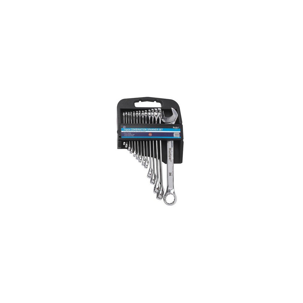 Bluespot Tools Combination Spanner Set, 10 Piece
