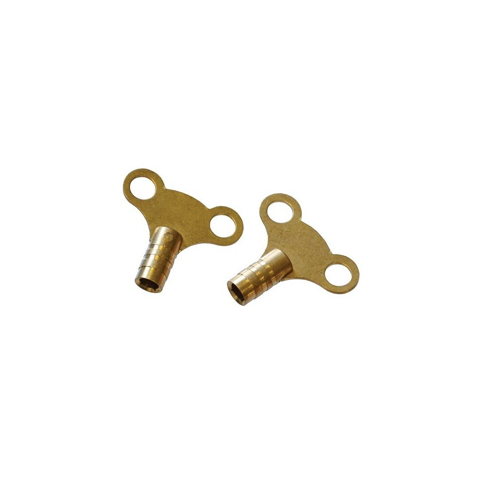 Faithfull FAIRADKEY Radiator Keys - Brass (card 2)