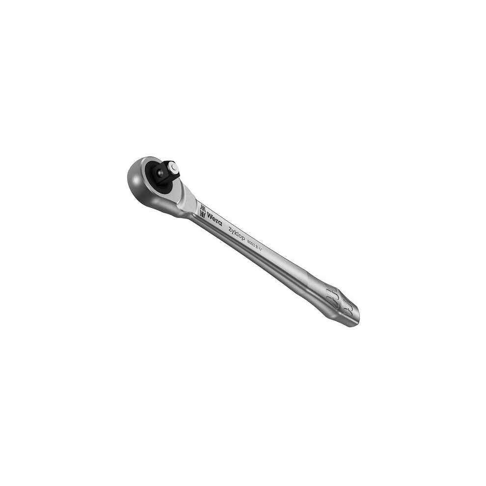 Wera 004033 Zyklop Metal-Push Slim Ratchet 3/8In Drive