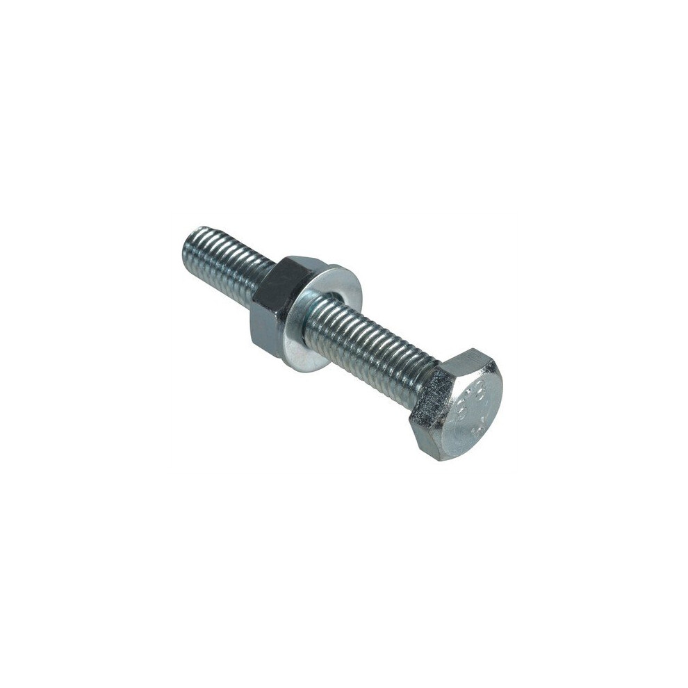 Forge FPHBN1060 High Tensile Set Screw ZP M10 x 60mm Forge Pack of 2