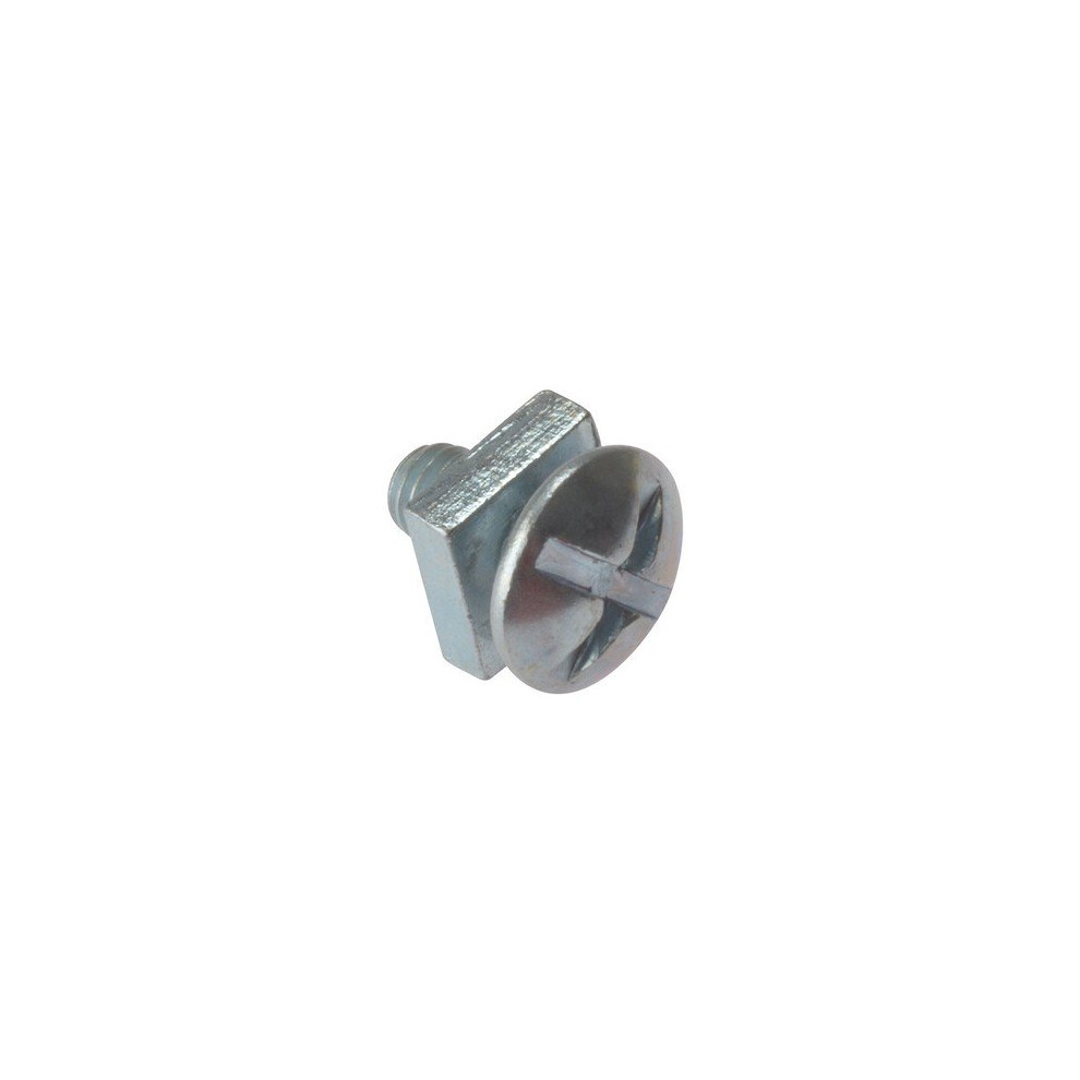 Forge 25RBN612 Roofing Bolt ZP M6 x 12mm Bag of 25