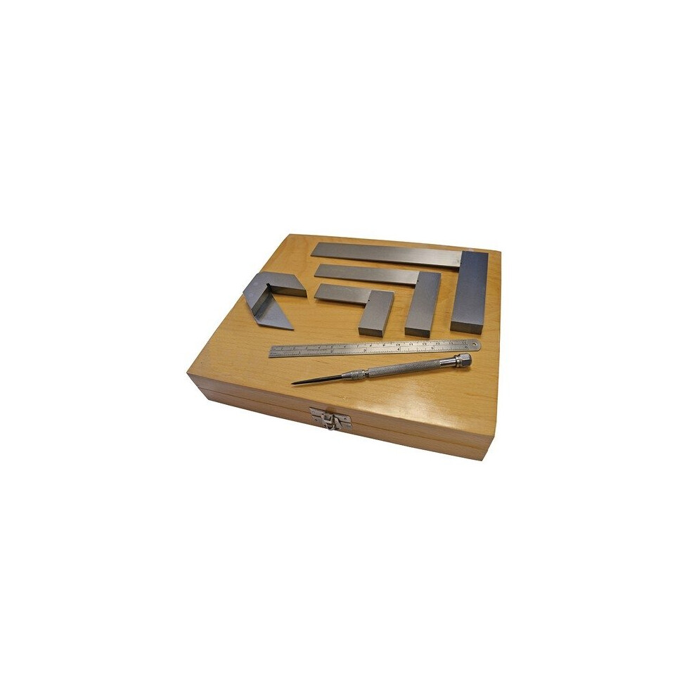 Faithfull FAIESMEASURE Engineers Marking & Measuring Set 6 Piece