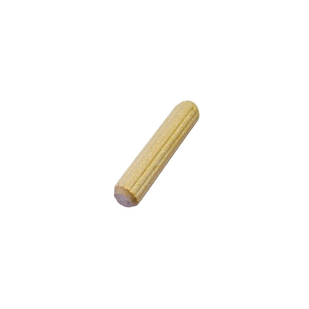 Faithfull Faidow850p Wood Dowels Fluted 40 X 8Mm (Pack Of 50)