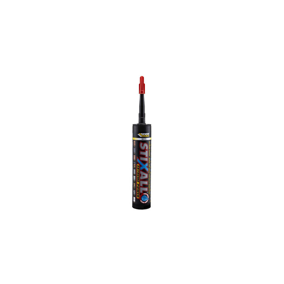 EVERBUILD STIXALL COMBINED ADHESIVE & SEALANT, 290ml CARTRIDGE - GREY