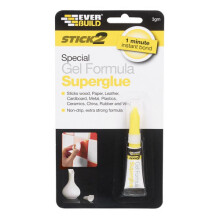 Everbuild Stick 2 Superglue Special Gel Formula 3 Gram