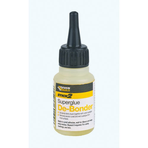 Everbuild Everbuild DEBONDER Superglue De Bonder 20ml