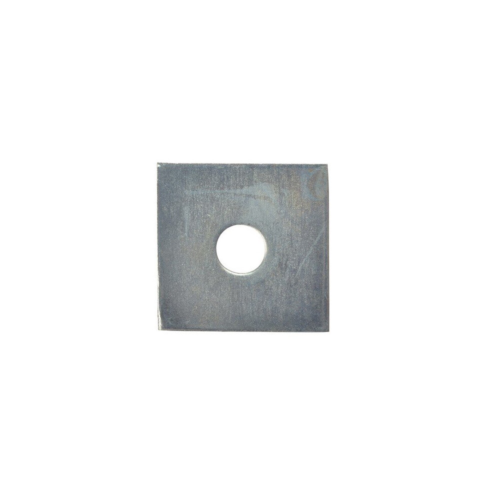 Forge 10SQPL5012 Square Plate Washer ZP 50 x 50 x 12mm Bag of 10