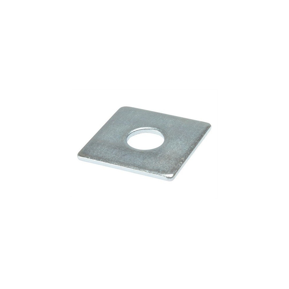 Forge 10SQPL5016 Square Plate Washer ZP 50 X 50 X 16mm Bag Of 10