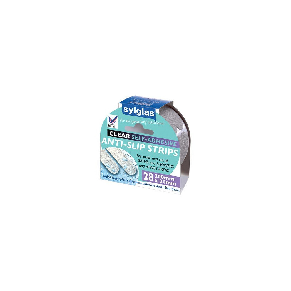 Sylglas 8620060 Anti-Slip Discs Clear Pack of 60