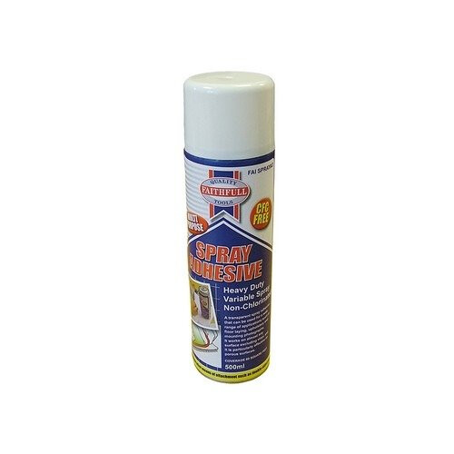 Faithfull Faithfull FAISPRAYAD Spray Adhesive Non-Chlorinated 500ml