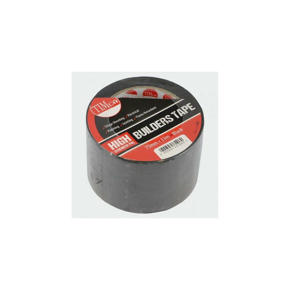 TIMco HSBT High Strength Builders Tape 33m x 75mm