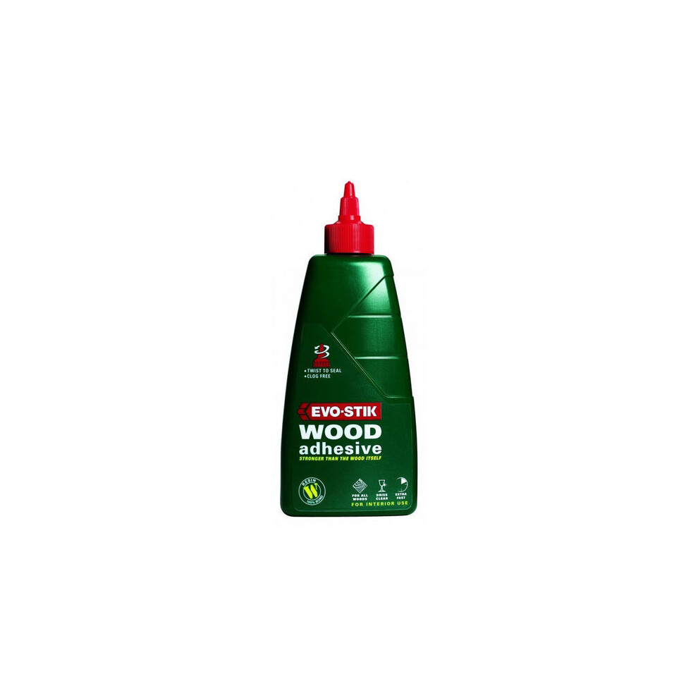 Evo-Stik RW1 Resin W Extra Fast Interior Wood Adhesive 1 Litre