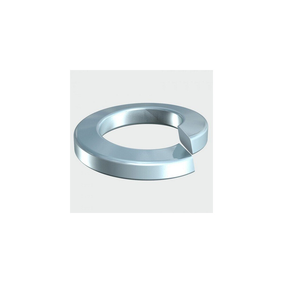 Timco Wsp12zp Sq Spring Washer Bzp Bag Of 8