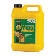 Everbuild 502 All Purpose Weatherproof Wood Adhesive 5 Litre