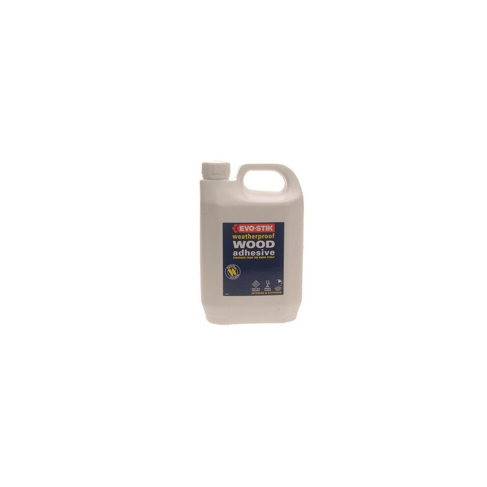 Evo-Stik 30813220 715813 Resin W Wood Adhesive 2.5 Litre