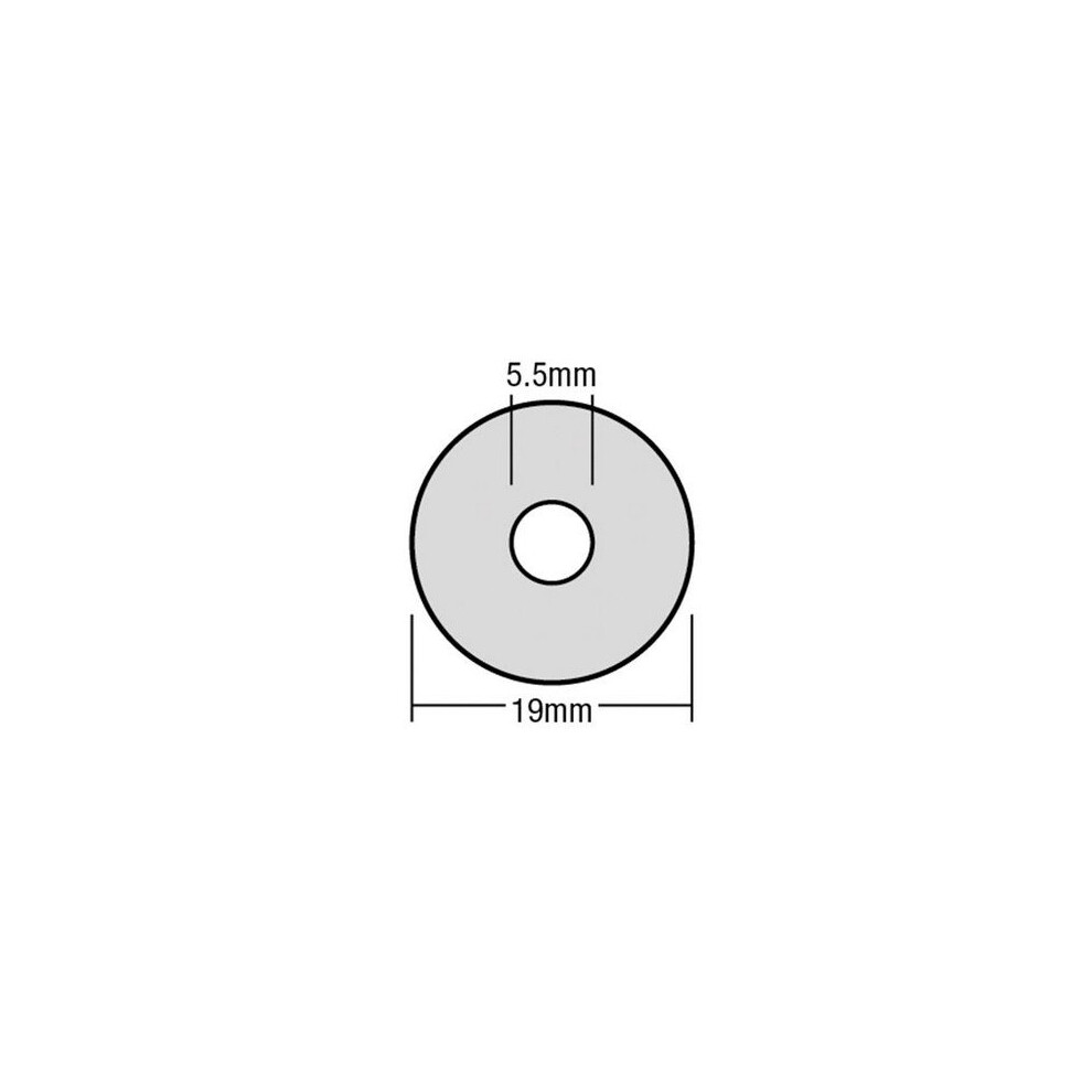 Forgefix TFW1955 TechFast Bonded EPDM Washer 5.5 x 19mm Box 100