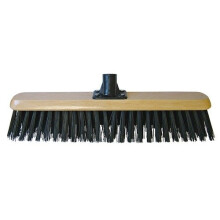 Faithfull FAIBRPVC18R Platform Broom Head Black PVC 45cm (18in) Threaded Socket