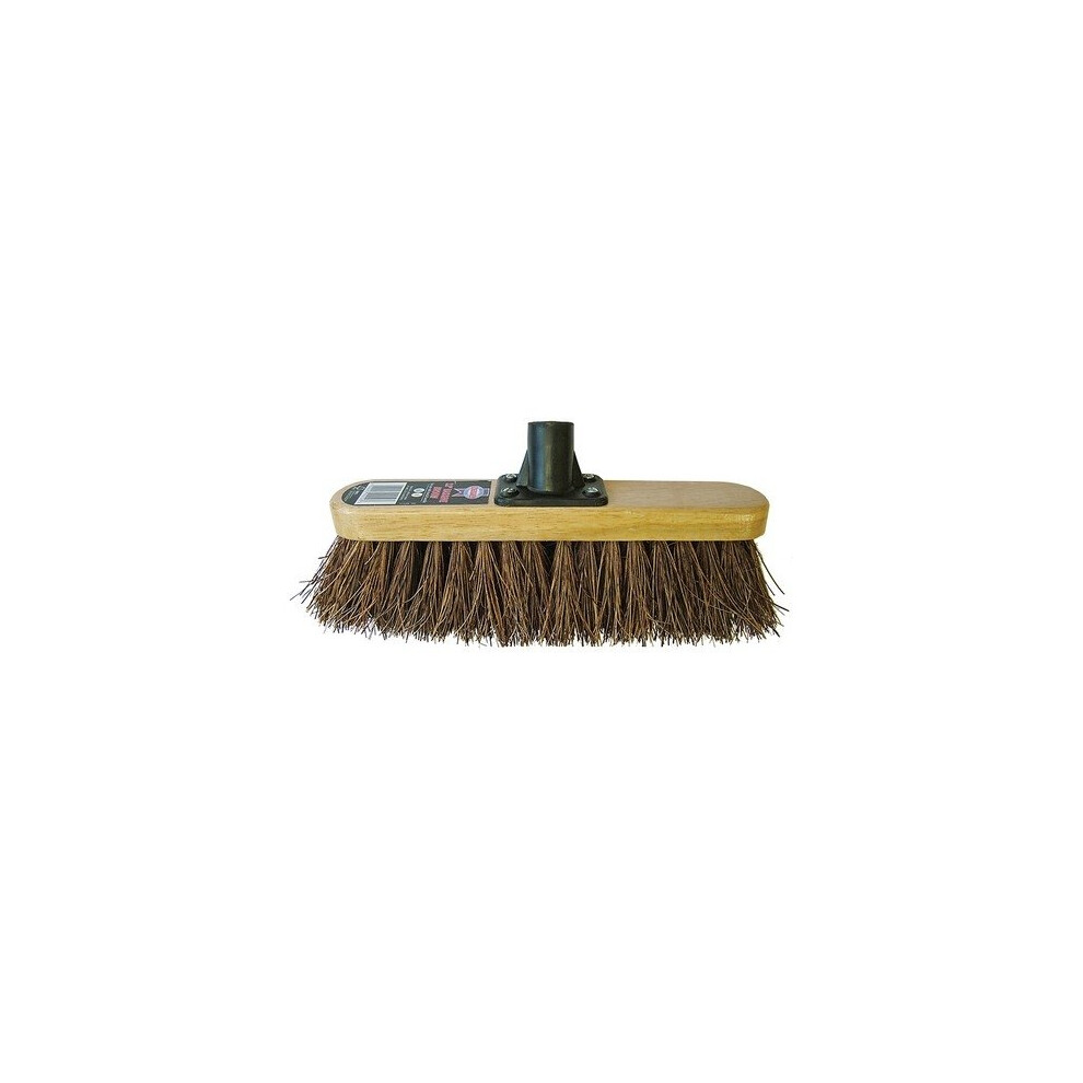 Faithfull FAIBRBASS12R Broom Head Bassine Varnished 300mm (12in) Threaded Socket