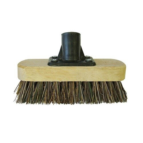 Faithfull Faithfull FAIBRDECKSCR Deck Scrub Broom Head 175mm (7in) Threaded Socket