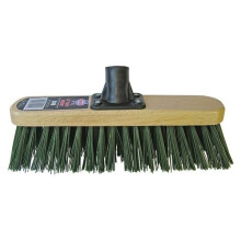 Faithfull FAIBRSTIF12R Broom Head Stiff Green 300mm (12in) Threaded Socket