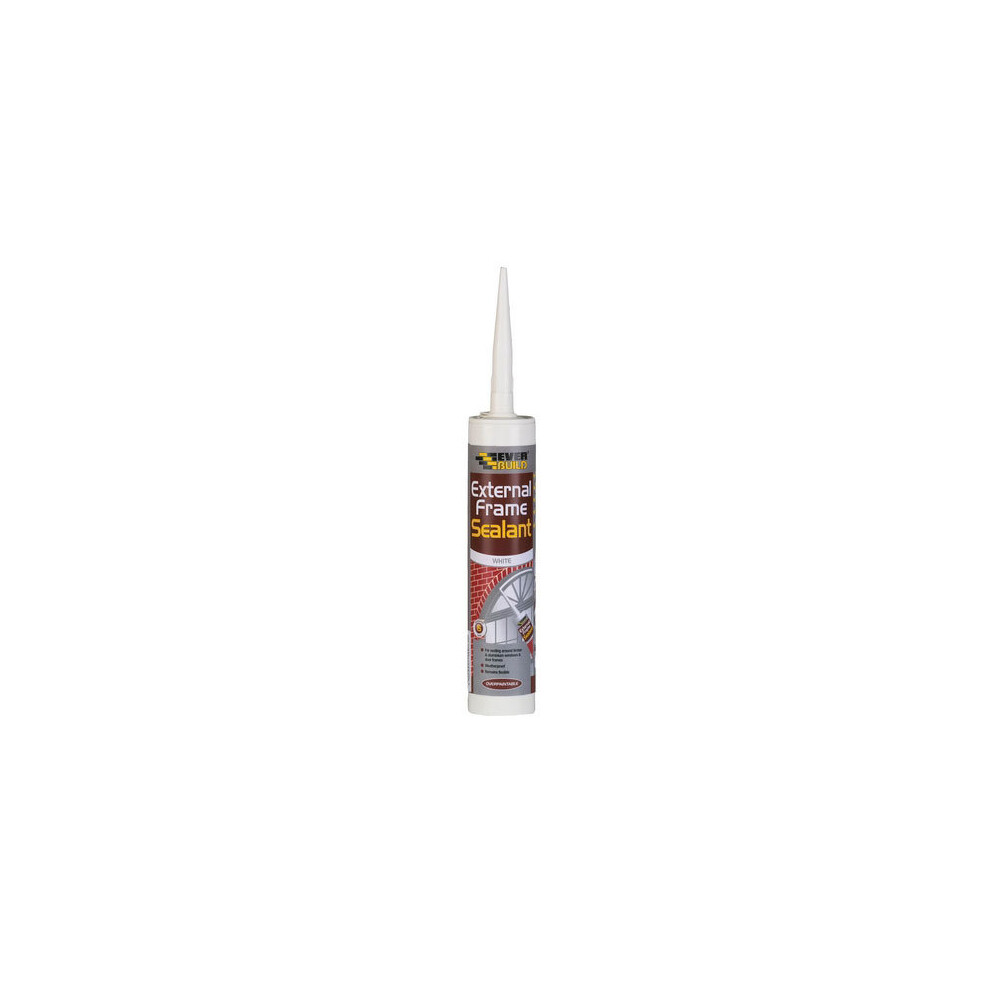 EVERBUILD EXTERNAL FRAME SEALANT, BROWN, 290ml  C3 CARTRIDGE