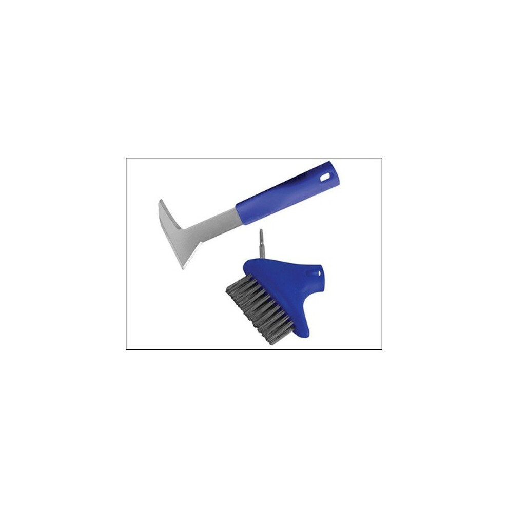 Faithfull FAIPATKIT Auto-Lock Patio Steel Brush & Weeder