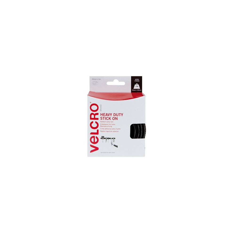 VELCRO Brand 60244 VELCRO Brand Heavy-Duty Stick On Tape 50mm x 5m White