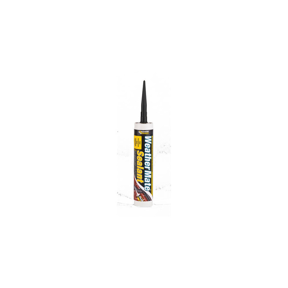 Everbuild Weathermate Sealant Clear C3 Tube