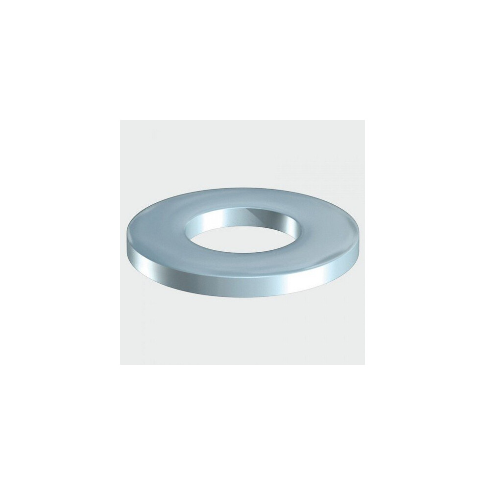 TIMco 8WHAZP Form A Washer BZP M8 Bag of 30
