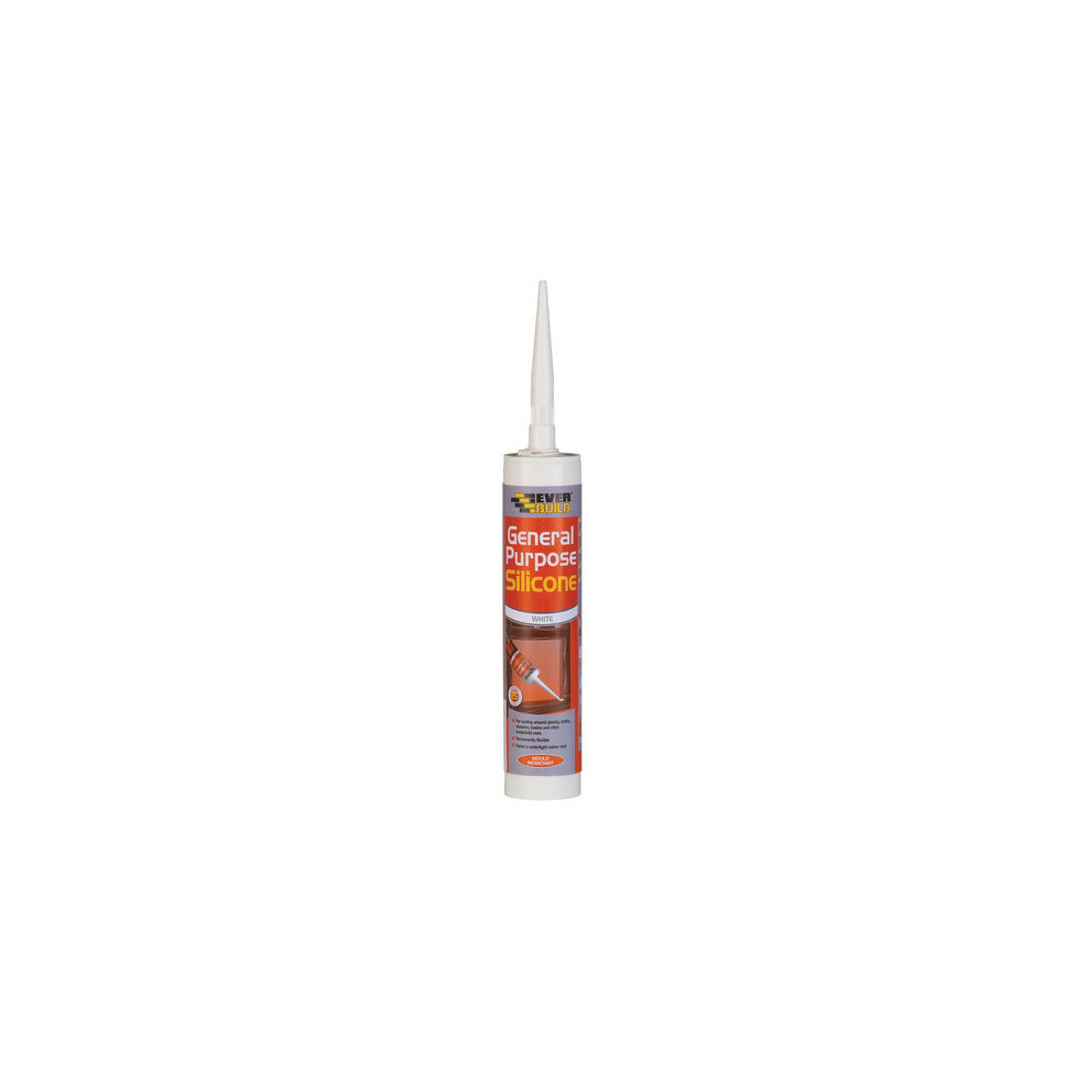 Everbuild General Purpose Hi Mod Silicone Brown C3 Tube