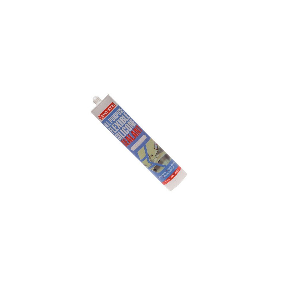 Evo-Stik 30811723 112889 All Purpose Flex Silicone Sealant Brown C20